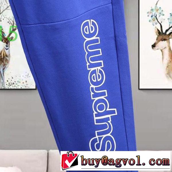 機能性が良くブランド新品 スエットパンツ シュプリーム SUPREME  秋服コーデ2019年版