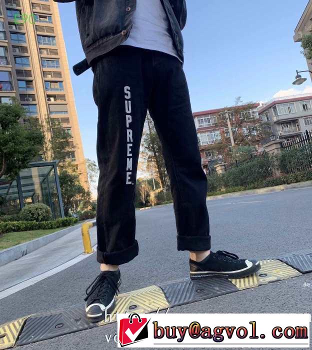 シュプリーム 2色可選 秋ファションのトレンド  SUPREME 一番おしゃれ秋冬トレンド チノパン 2019秋に注目したい