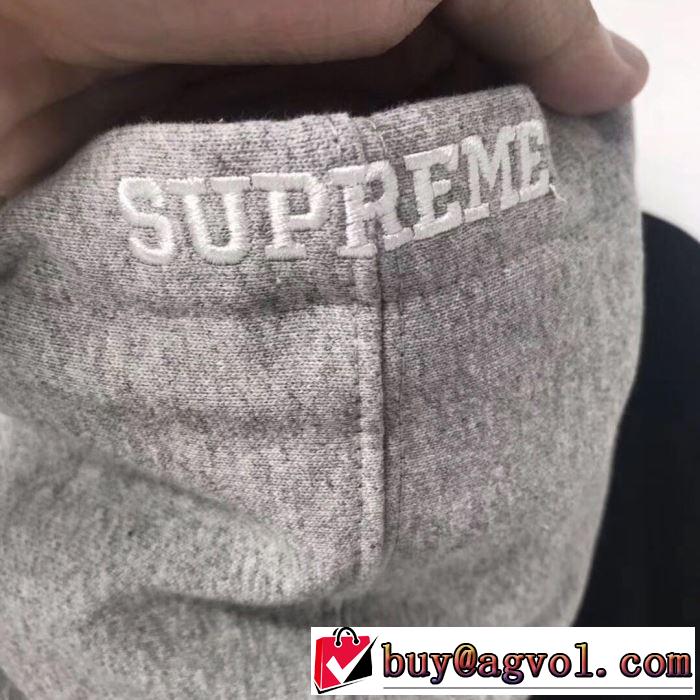ゆったりとしたサイズ感 2019春夏は人気定番SUPREME 3色可選 シュプリームお洒落トレンド人気