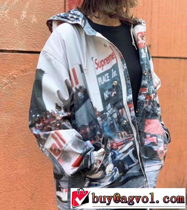 2019春夏は人気定番 Supreme 19ss Grand Prix Parka 爽やかな雰囲気に仕上げる 軽量ジャケット