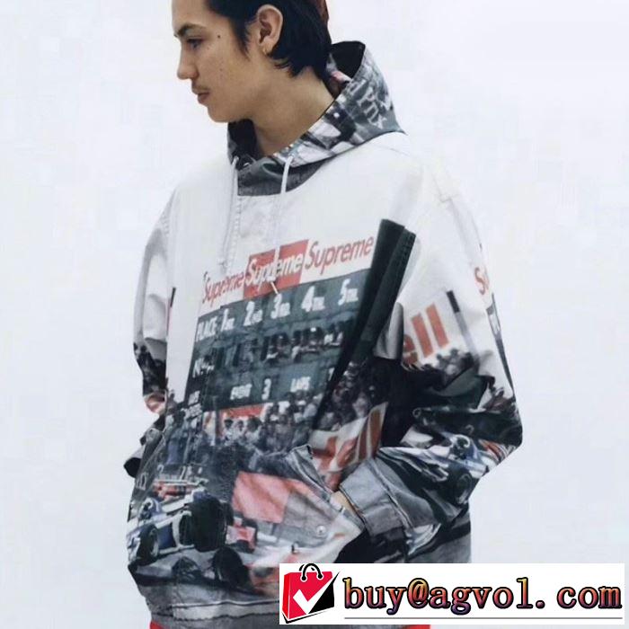 2019春夏は人気定番 Supreme 19ss Grand Prix Parka 爽やかな雰囲気に仕上げる 軽量ジャケット