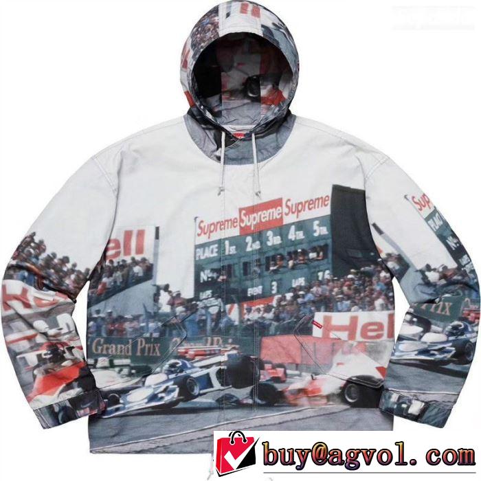 2019春夏は人気定番 Supreme 19ss Grand Prix Parka 爽やかな雰囲気に仕上げる 軽量ジャケット