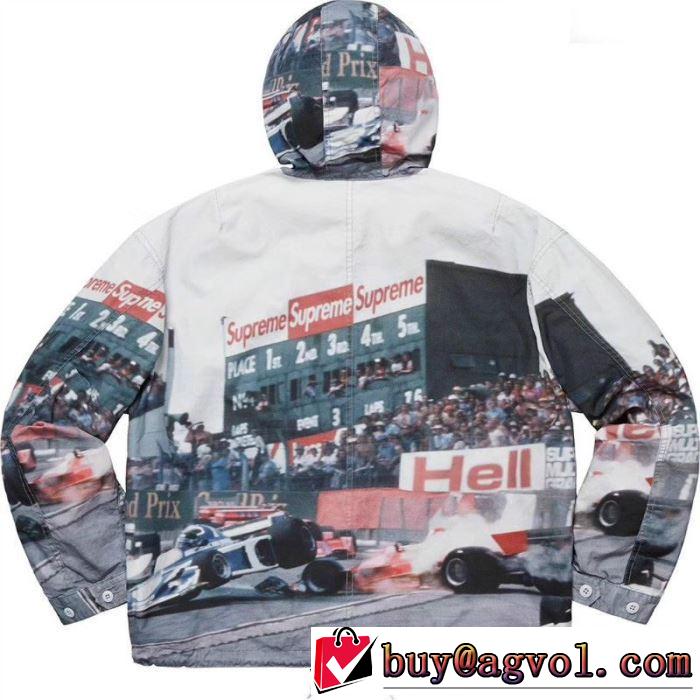 2019春夏は人気定番 Supreme 19ss Grand Prix Parka 爽やかな雰囲気に仕上げる 軽量ジャケット