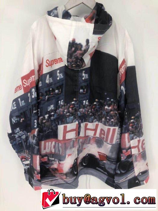 2019春夏は人気定番 Supreme 19ss Grand Prix Parka 爽やかな雰囲気に仕上げる 軽量ジャケット
