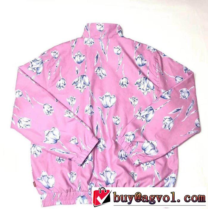 こだわりのコート 19ss Floral Silk Track Jacket Pant爽やかカジュアル人気 2色可選  柔らかい印象に上質
