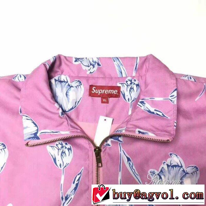 こだわりのコート 19ss Floral Silk Track Jacket Pant爽やかカジュアル人気 2色可選  柔らかい印象に上質