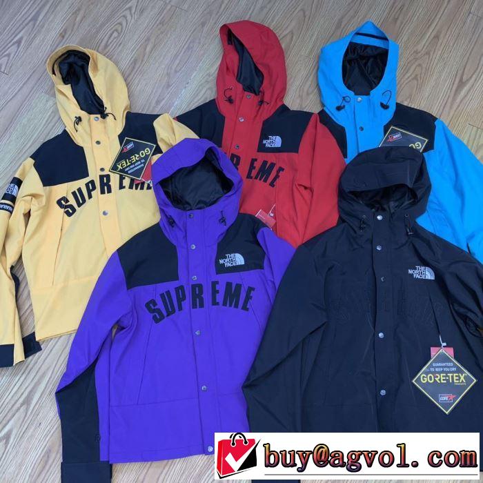 多色可選 ダスター コート SS19 SUPREME THE NORTH FACE TNF JACKET 今流行のストリート上品 おしゃれな装い