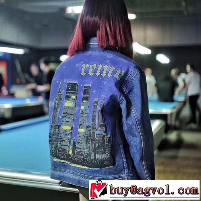 すっきりした印象に Sup 19SS Supreme New York Jacketおしゃれ上級者に挑戦  2色可選 デニムジャケット