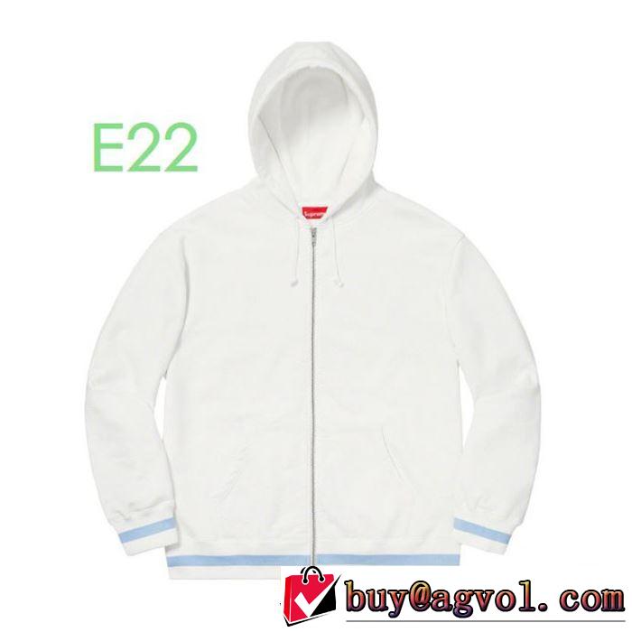 活躍するトレンドアイテム Supreme  Old English stripe zip  2色可選  パーカー 2019?2020秋冬流行色紹介