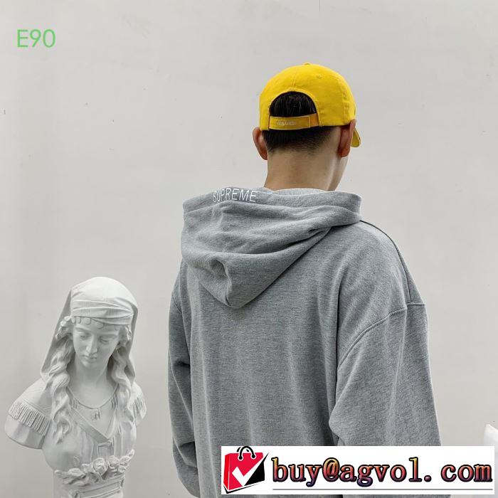 大胆なチェックの人気トレンド   多色可選  パーカー 19FW Hooded Sweatshirt寒い季節トレンド上品