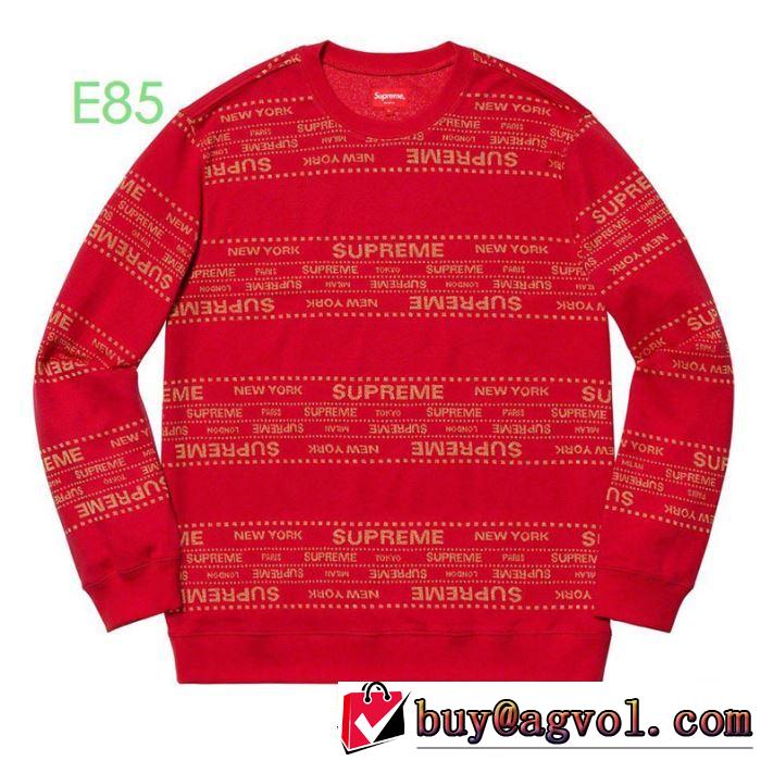 絶妙な大人っぽさと遊び心 Supreme 19aw Metallic Jacquard Crewneck 3色可選 プルオーバーパーカー 今年らしいおすすめ新品