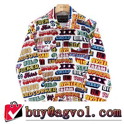 2色可選 ブルゾン 気になる2019年秋のファッション Supreme x Hysteric Glamour textwork jacket