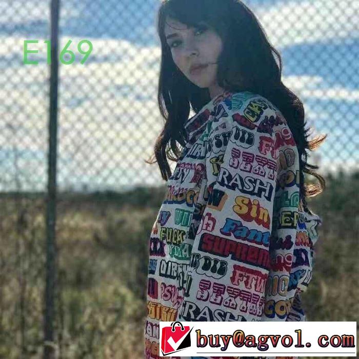 2色可選 ブルゾン 気になる2019年秋のファッション Supreme x Hysteric Glamour textwork jacket