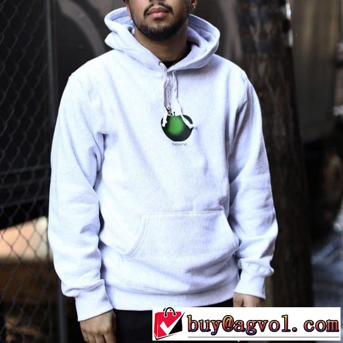 Supreme 19AW Apple Hooded Sweatshirt 苹果logo 2色可選 サイズのよさを感じる新作 パーカー