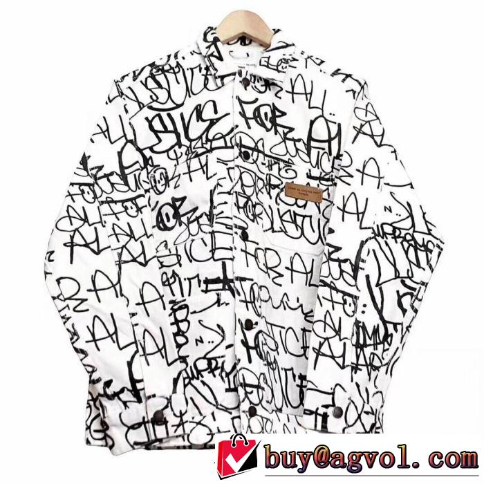 2019-2020秋冬流行色紹介 Supreme X Cdg SHIRT Printed Canvas Chore  ブルゾン さわやかに新品おすすめ