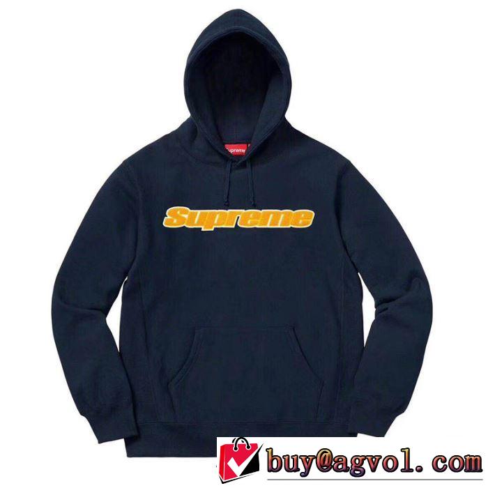 【2019秋冬】の注目トレンド SUPREME CHENILLE LOGO HOODED 3色可選  パーカー  今季トレンドをうまく取り