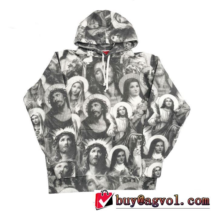Jesus and Mary Hooded シュプリーム寒い季節トレンド上品  SUPREME  パーカー  2019-2020秋冬のファッション