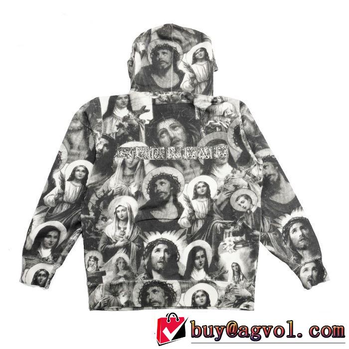 Jesus and Mary Hooded シュプリーム寒い季節トレンド上品  SUPREME  パーカー  2019-2020秋冬のファッション