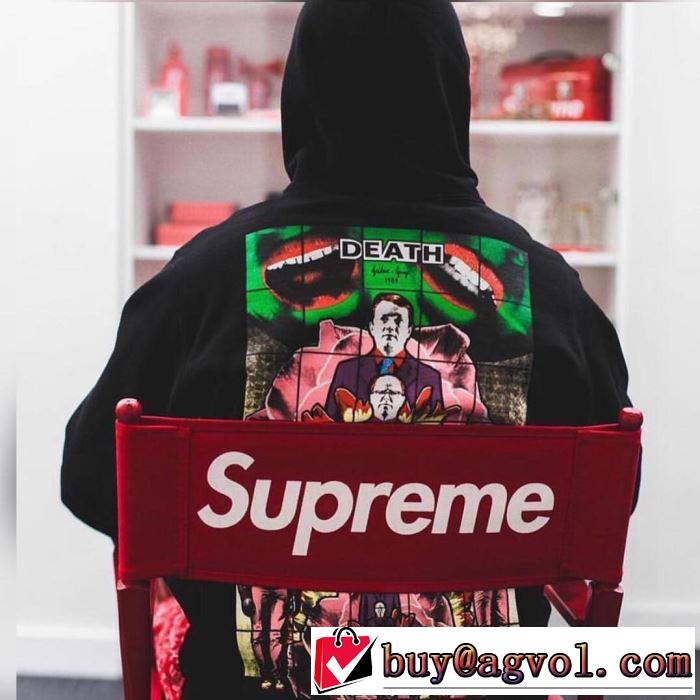 気になる2019年秋のファッション Supreme 19AW Gilbert Ge 2色可選  ファッション上級者向けパーカー