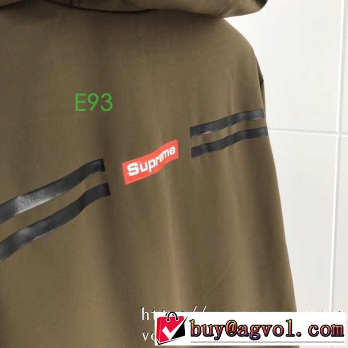 シュプリーム 更にトレンドが急上昇中 SUPREME 【2019秋冬】の注目トレンド フード付きコート オシャレスタイルが今年流