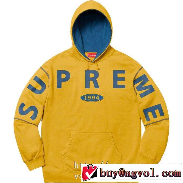 多色可選 2019トレンドカラー秋冬セール パーカー 着心地もなめらかで快適 シュプリーム SUPREME  とにかく完璧ブランド新作