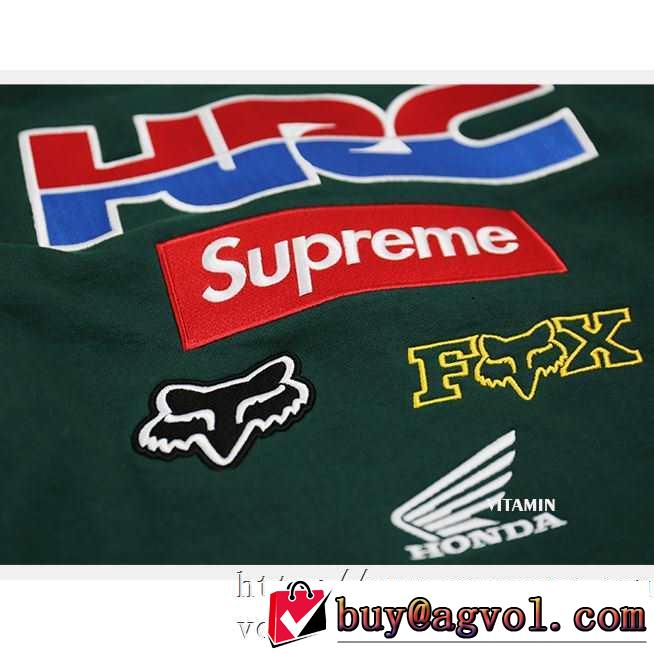2色可選 SUPREME 秋冬ファッションコーディネート シュプリーム  最重要！2019秋冬トレンド プルオーバーパーカー