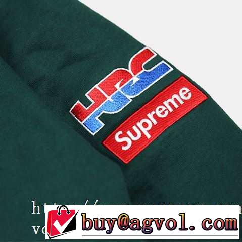 2色可選 SUPREME 秋冬ファッションコーディネート シュプリーム  最重要！2019秋冬トレンド プルオーバーパーカー