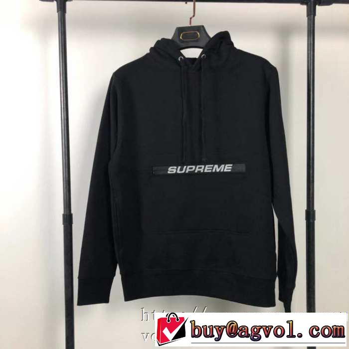 パーカー 最新トレンドコーデおすすめ 2色可選 シュプリーム 機能性が良くブランド新品 SUPREME  2019-2020秋冬のファッション