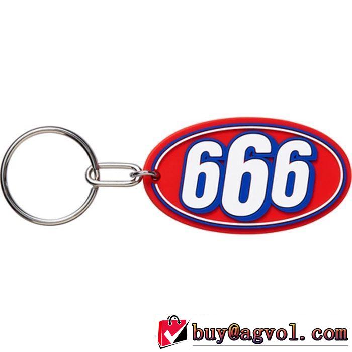ゆったり感のあるアイテム キーホルダー  Supreme 19 666 Keychain Sup 最新のトレンドブランド人気的
