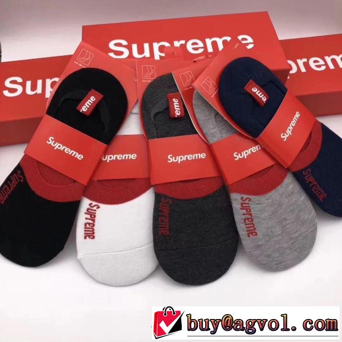 おすすめする注目トレンド 靴下 毎日はちょっとイイ秋冬新品 シュプリーム SUPREME 2019AW
