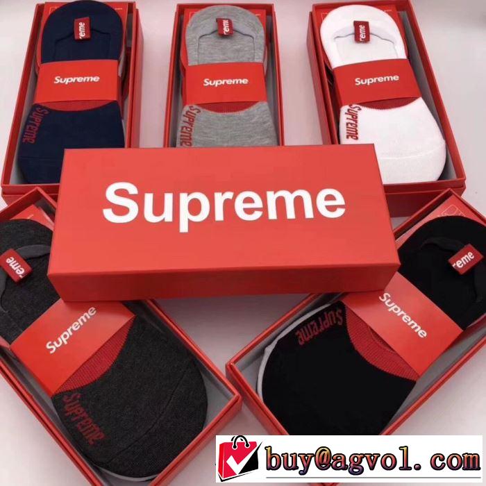 おすすめする注目トレンド 靴下 毎日はちょっとイイ秋冬新品 シュプリーム SUPREME 2019AW