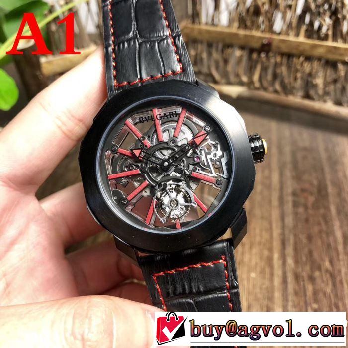 BVLGARI ブルガリ 腕時計 4色選択可 2019年の春夏に着たい 春夏シンプルファッションでOK！