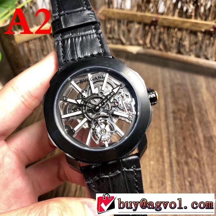 BVLGARI ブルガリ 腕時計 4色選択可 2019年の春夏に着たい 春夏シンプルファッションでOK！
