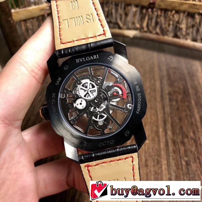 BVLGARI ブルガリ 腕時計 4色選択可 2019年の春夏に着たい 春夏シンプルファッションでOK！