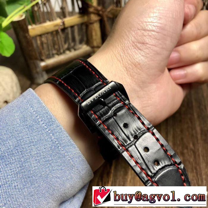 BVLGARI ブルガリ 腕時計 4色選択可 2019年の春夏に着たい 春夏シンプルファッションでOK！