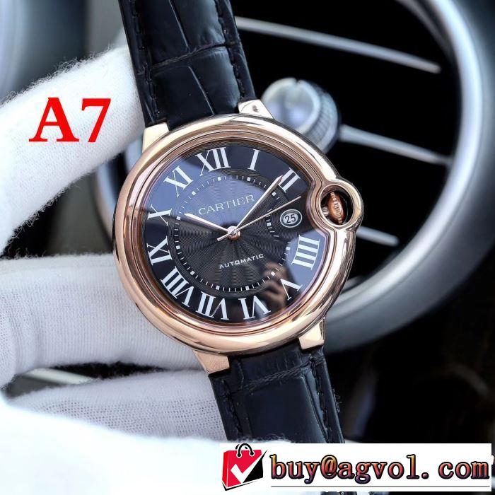 今年春夏ファション流行り 2019夏ファション新品 CARTIER カルティエ 腕時計 多色選択可