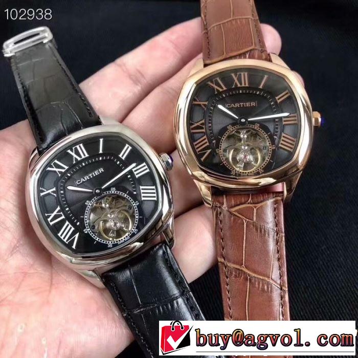 CARTIER カルティエ 腕時計 2色選択可 2019年最新ファッション 爽やかカジュアル人気