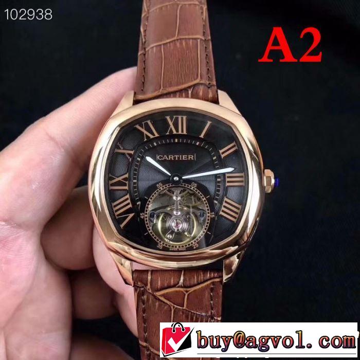 CARTIER カルティエ 腕時計 2色選択可 2019年最新ファッション 爽やかカジュアル人気
