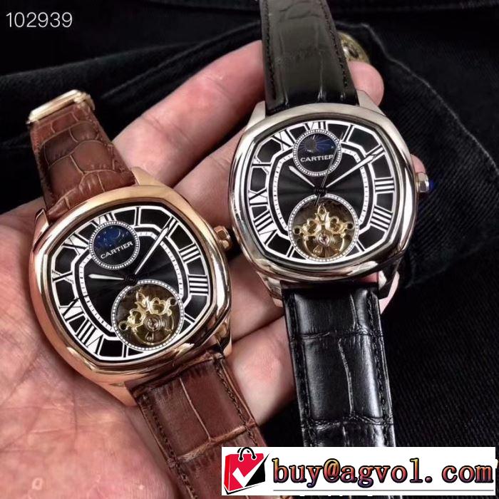 2019春夏のトレンド新商品 知的な夏のスタイル CARTIER カルティエ 腕時計 2色選択可