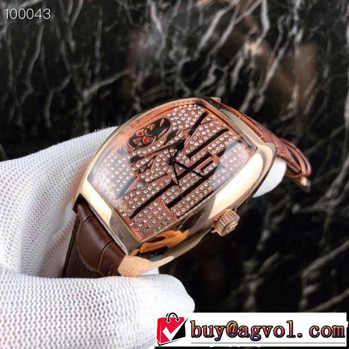 定番のスタイル春夏限定 FRANCK MULLER フランクミュラー 腕時計 2色選択可 2019年の春夏に着たい