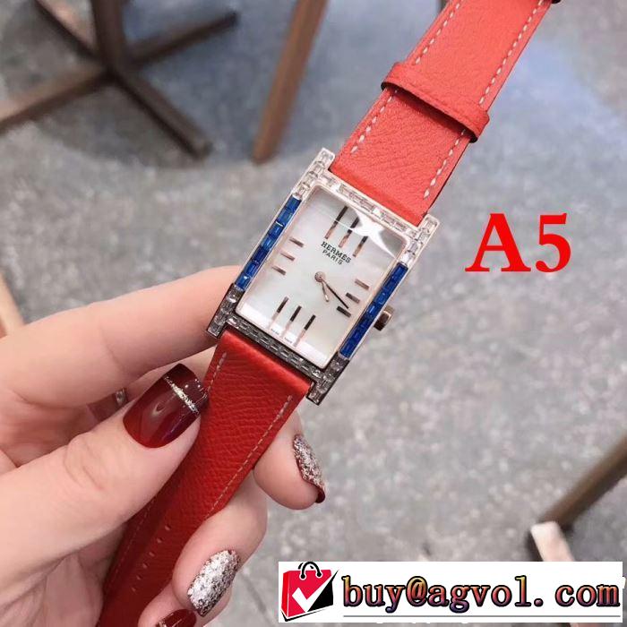 HERMES エルメス 腕時計 多色選択可 《2019年》今、注目のストリート オシャレ印象で人気の高い
