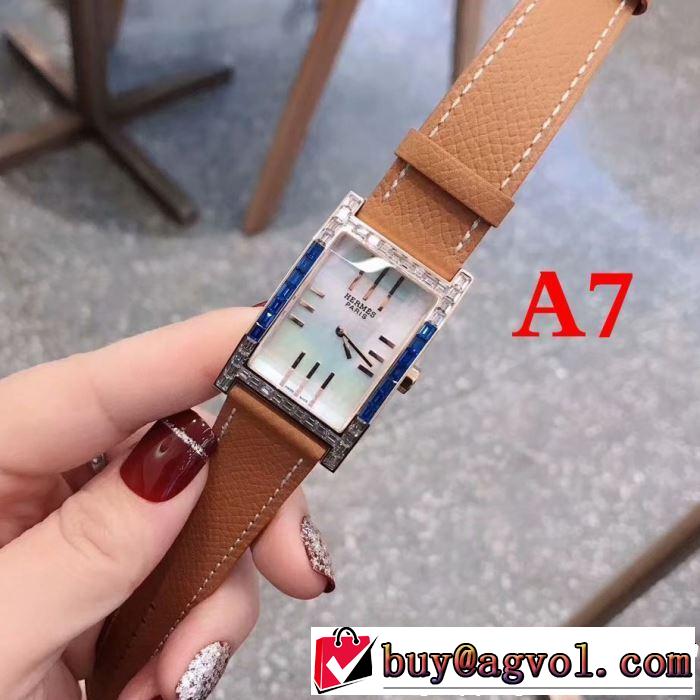 HERMES エルメス 腕時計 多色選択可 《2019年》今、注目のストリート オシャレ印象で人気の高い