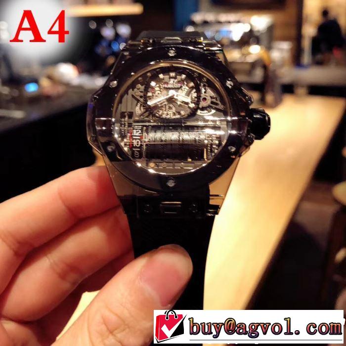HUBLOT ウブロ 腕時計 4色選択可 2019春夏は人気定番 素敵カジュアルの春夏コレクション