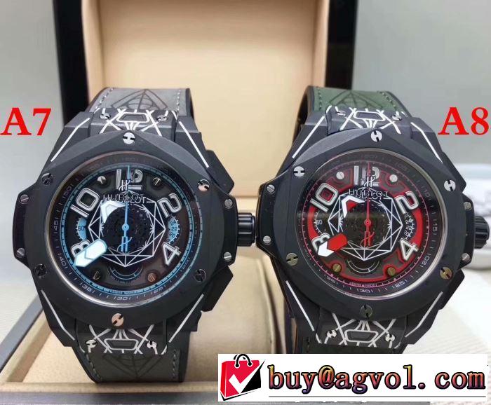 おしゃれな夏ファッション2019 毎年トレンドアイテムが出る HUBLOT ウブロ 腕時計 多色選択可