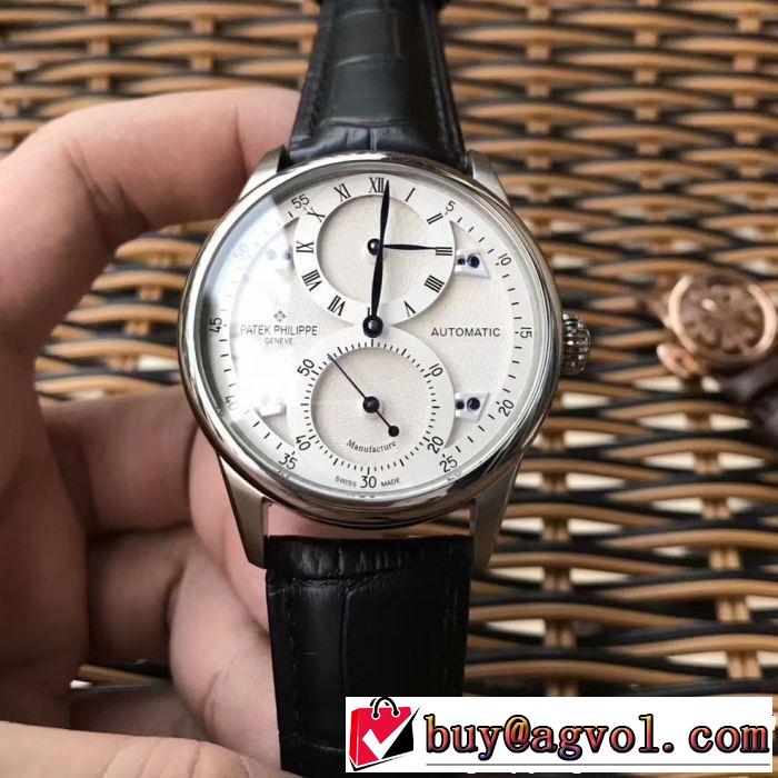 2019夏ファション新品 まずは定番！人気アイテム パテックフィリップ Patek Philippe 腕時計 2色選択可
