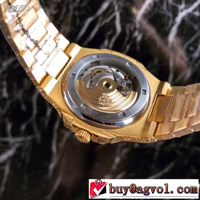 2019春夏の大注目トレンド パテックフィリップ Patek Philippe 腕時計 4色選択可 スタイリッシュに新着
