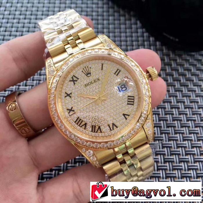 2色選択可 絶対おさえるべきカラーと最新 2019秋、イチオシ上品 ロレックス ROLEX 腕時計