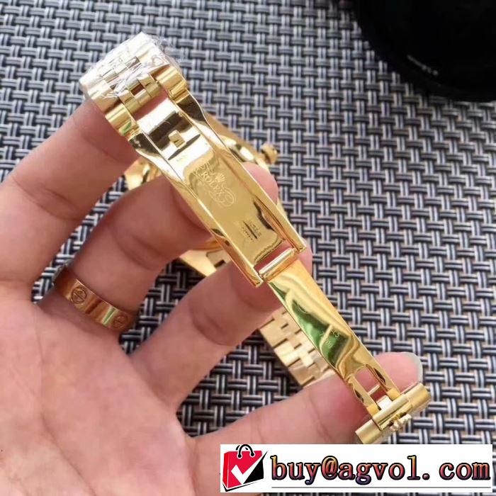 2色選択可 絶対おさえるべきカラーと最新 2019秋、イチオシ上品 ロレックス ROLEX 腕時計
