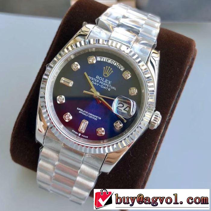 腕時計 3色選択可 ロレックス ROLEX トレンド入り確実最新コレクション 2020秋冬流行ファション