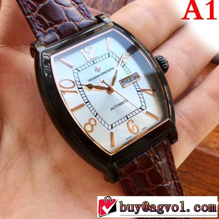 《2019年》今、注目のストリート オシャレアイテム ヴァシュロン コンスタンタン Vacheron Constantin 腕時計 多色選択可
